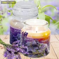 Nến Hũ Thơm Hương Lavender Cánh Đồng Oải Hương