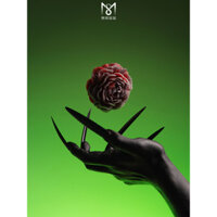 Nến hương liệu nhiệt độ thấp 30 độ S thân thiện với da M mạ vàng nến hương liệu hoa hồng hoa mẫu đơn cặp đôi có thể xé được