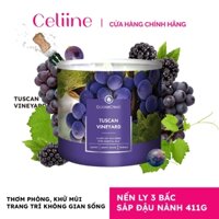 Nến Ly 3 Bấc Sáp Đậu Nành Goose Creek 14.5oz - 411g - Tuscan Vineyard