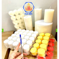 NẾN LY NHỰA - 50 VIÊN cháy 8 tiếng ( sản xuất bởi VUA NẾN)