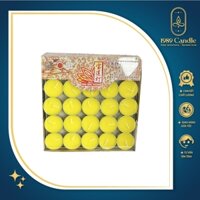 NẾN Tealight Bơ Hộp 100 viên Cháy 4 giờ