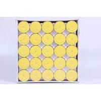 Nến Tealight- Hộp 100 viên- Màu vàng