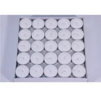 Nến Tealight trắng- đỏ/ vàng hộp 100 viên