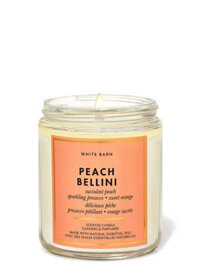 Nến thơm 1 bấc Bath & Body Works Peach Bellini (198g)