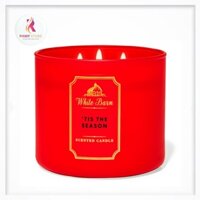 Nến thơm 3 tim Bath & Body Works 'Tis The Season 411g