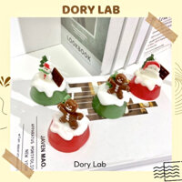 Nến Thơm Bánh Kem Chủ Đề Giáng Sinh - Dory Lab