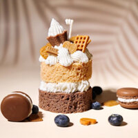 Nến thơm Bánh Kem Sinh Nhật 2 Tầng - TWO-LAYERS BIRTHDAY CAKE CANDLE