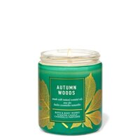 Nến thơm Bath and Body Works AUTUMN WOODS 1 bấc 198gr