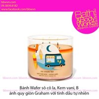 Nến thơm Bath and Body Works Ice Cream Bar 3 bấc