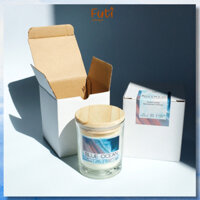 Nến Thơm Cao Cấp Hương Blue Ocean, Candle Cup 120gram 40 Giờ Thắp
