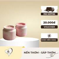 Nến Thơm Cốc Hoa Hồng Hương Nến - Hương Thơm Nhẹ Nhàng Cuốn Hút