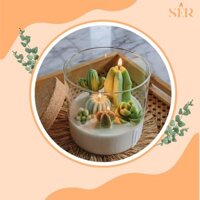 Nến thơm decor SER Candle xương rồng nhỏ DC03