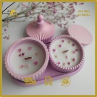 Nến Thơm Góc Nhà An Nhiên Cốc Thạch Cao Đơn Giản, Nhỏ Xinh Nhiều Màu Sắc