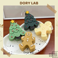Nến Thơm Handmade Giáng Sinh Bánh Gừng, Quà Tặng - Dory Lab