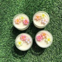 Nến Thơm Handmade Trang Trí Hoa Sakura (6.5cm * 5cm)_Sakura Candle (Home Decor/ Gifts)