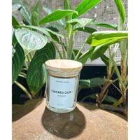 Nến Thơm HENEC Mùi Agarwood – Hương Trầm Hương Trầm Ấm, Sang Trọng