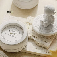 Nến thơm hũ Astronaut with brown sugar and cedar wood 6x11