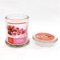 Nến thơm hũ Miss Candle FTRAMART NQM3414 230g Chọn hương - Tea Rose Hương hoa hồng