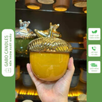 Nến thơm hương Cafe và Valina, Nến thơm thư giãn Gabo candle, 8oz HD4
