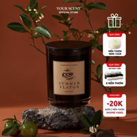 Nến Thơm hương cam chanh Thư Giãn, Khử Mùi Và Làm Mát Không Khí, Thơm Phòng, Trong Lành Summer Flavor Your Scent