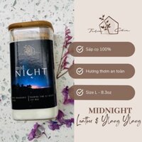 NẾN THƠM SÁP CỌ AN TOÀN THÂN THIỆN - MIDNIGHT - ĐỦ SIZE XS - S - M - L