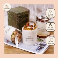 Nến thơm Soo Candles hoa khô thảo mộc