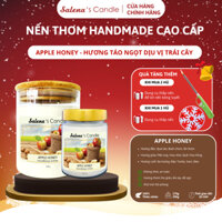 Nến Thơm Thiên Nhiên Salena's Candle Hương Apple Honey Hương Táo Tinh Dầu Thiên Nhiên An Toàn Không Khói 170g/390g