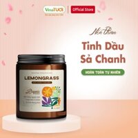 Nến Thơm Tinh Dầu Sả Chanh Lemongrass VINA TƯƠI 100g & 200g Mùi Xả Đuổi Muỗi Và Côn Trùng VINATUOI_STORE