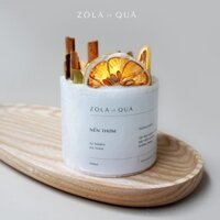 NẾN THƠM TRANG TRÍ QUẾ NHÀI SÁP CỌ 250G