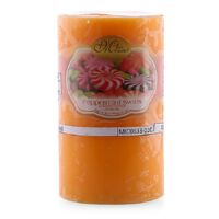 Nến thơm trụ tròn D6H10 Miss Candle MIC0833 6 x 10 cm - Cam