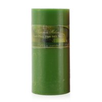 Nến thơm trụ tròn D7H15 Miss Candle MIC0277 7 x 15 cm (Xanh lá, hương táo)