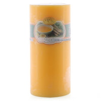 Nến thơm trụ tròn D7H15 Miss Candle MIC0277 7 x 15 cm Vàng nhạt, hương sả chanh