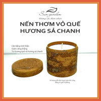 NẾN THƠM VỎ QUẾ HƯƠNG SẢ CHANH