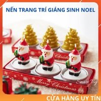Nến trang trí noel món quà noel giáng sinh ý nghĩa dễ thương ngày lễ tết đồ chơi cho bé Smart Toy