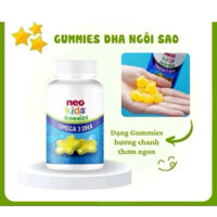 neo kids Gummies Omega 3 DHA cung cấp DHA vi tảo giúp bé thông minh hơn và cung cấp choline cho bé ghi nhớ tốt hơn