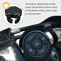 [Neo] Nút đa phương tiện không dây Điều khiển từ xa Bộ chuyển đổi phát nhạc Nút phương tiện không dây Bộ điều khiển từ xa Xe máy Xe máy Xe đạp Vô lăng MP3 Phát nhạc cho điện thoại Máy tính bảng ô tô