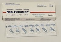 Neo-Penotran H/14 viên đặt âm đạo (trị bệnh nấm Candida âm đạo, viêm âm đạo)