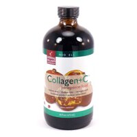 Neocell Collagen +C Pomegranate Liquid: Nước uống Collagen lựu hỗ trợ điều trị nám và chống lão hóa (473ml, 16 fl oz )