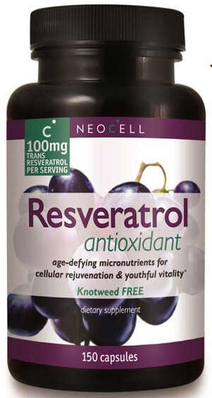 Neocell's Resveratrol Antioxidant 100 mg 150 viên - Viên uống tăng cường sức khỏe tim mạch, chống oxi hóa