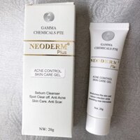 Neoderm Plus Gel 20g Giảm Mụn Và Giảm Thâm Mụn