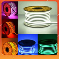 NEON 1 MẶT COMBO 15 MÉT, 20 MÉT DÂY ĐÈN LED DÙNG ĐIỆN 220V SZE 8*16