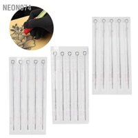 Neon074 50 Cái/hộp Kim Xăm Thép Không Gỉ M2 Dùng Một Lần Cho Máy