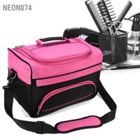 Neon074 Salon Túi xách Dụng cụ làm tóc kéo di động đựng lược Du lịch