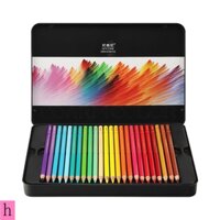 Neonni Hộp Thiếc Đựng Bút Chì 72 Màu Hòa Tan Trong Nước Vẽ Tay Chuyên Nghiệp Cho Người Mới Bắt Đầu