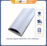 Nẹp bán nguyệt nhôm 60 x 16 x 2000mm