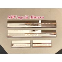 Nẹp bước chân Nissan Almera.