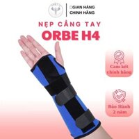 Nẹp Cẳng Tay Orbe H4 Vải Dệt Kim Thoáng Khí Băng Nhám Dính Sơ Cứu Chấn Thương Xương Khớp