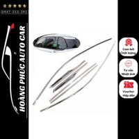 Nẹp chân kính cửa Corolla Cross [ SALE SỐC ] Nẹp Viền Chân Kính, Cong Kính Xe Toyota Corolla Cross Hàng Inox Cao Cấp