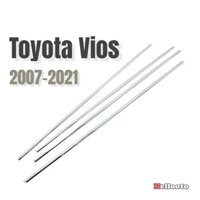 Nẹp Chân Kính Inox Cho Xe VIOS 2007 đến 2023 mẫu inox