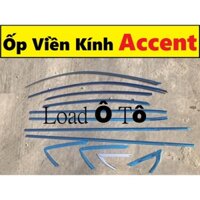 Nẹp Chân Kính, Nẹp Cong Kính Accent 2025-2018 Chất Liệu Inox Cao Cấp